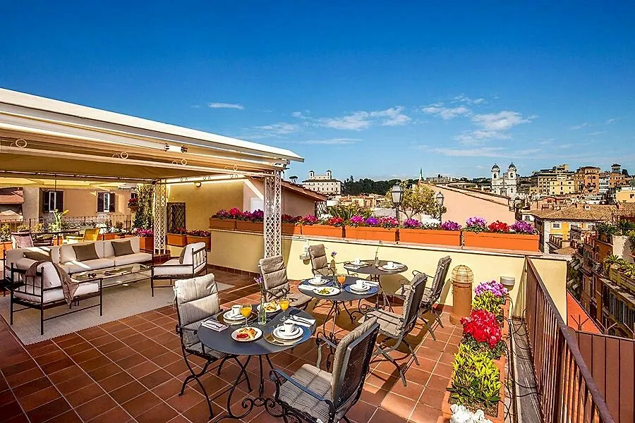 ** Hotel At The Spanish Steps View Rome Italië